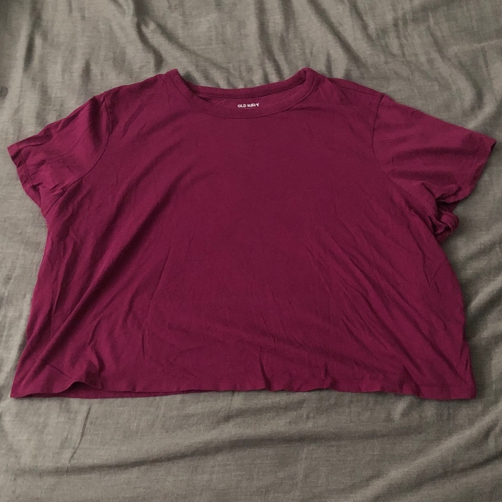 🎃 Old Navy Women's Short Sleeve Crop Tee
